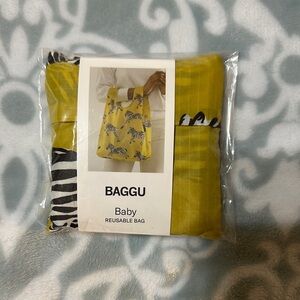 Baggu Ochre Zebra Baby Reusable Bag